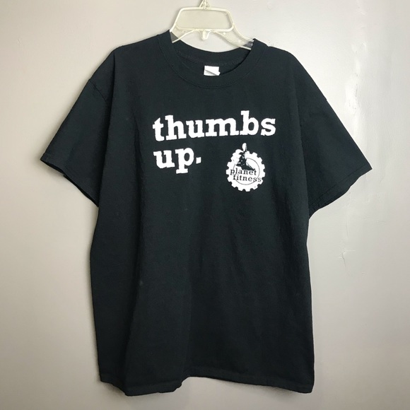 Planet fitness black tee NWOT - Picture 1 of 3